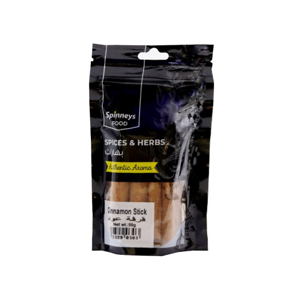 Spinneys Cinnamon Stick 50G 232903-V001 by Spinneys Food