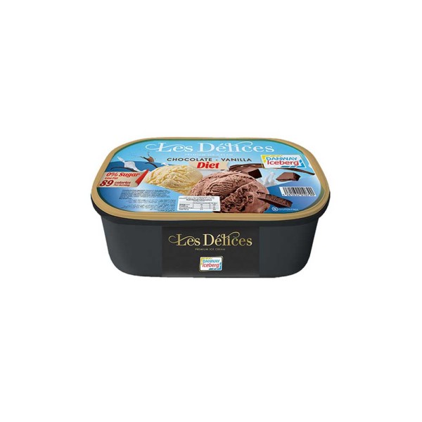 DANISH ICEBERG LES DELICES DIET VAN/CHOC