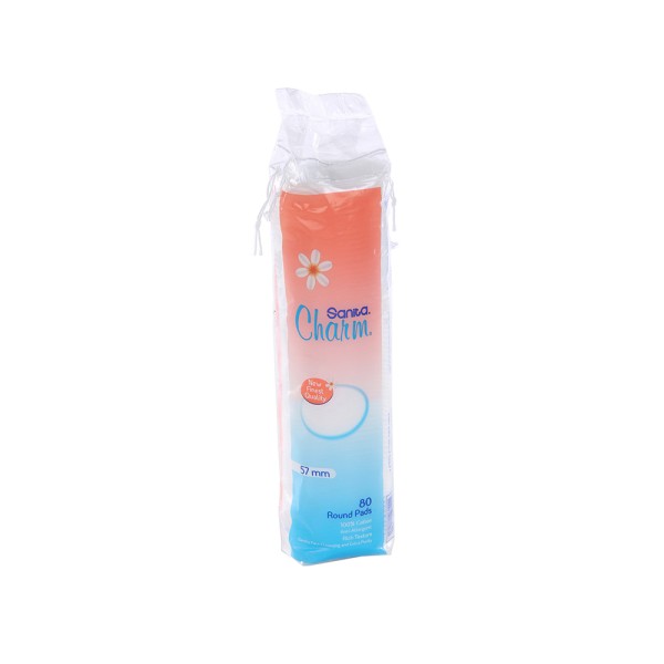 CHARM COTTONPADS  MAKEUP REMOVER 80S 2+1 FREE