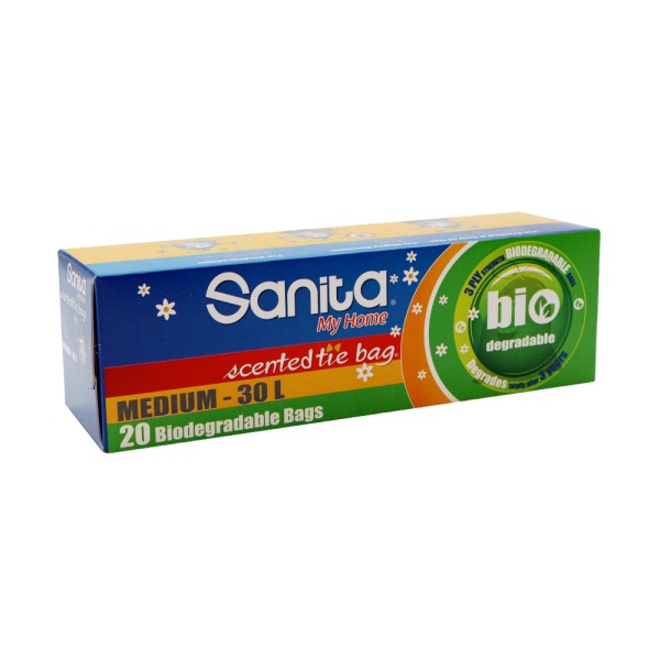 TIE BAG BIODEGRADABLE SCNTD2 20PC 266719-V001 