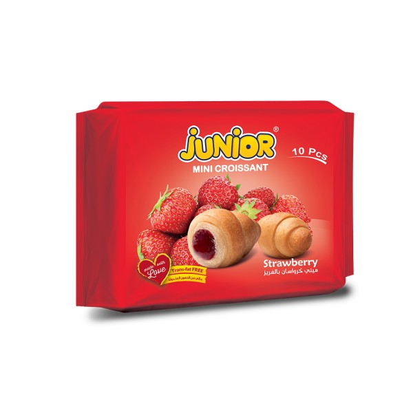 JUNIOR MINI CROISSANT FILLED STRAWBERRY SP