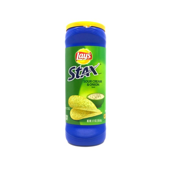LAYS STAX SOUR CRM+ONION