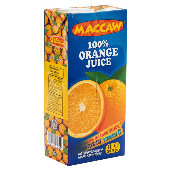 Maccaw Orange Juice Carton 1L 271779-V001 by Maccaw