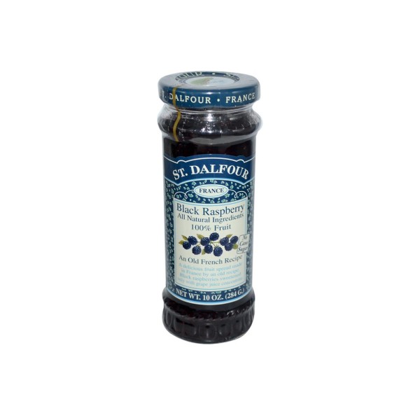 RASPBERRY BLACK LIGHT JAM 281259-V001 by St. Dalfour