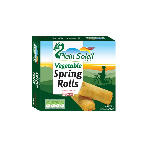 PLEIN SOLEIL VEGETABLE SPRING ROLLS