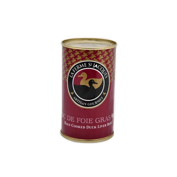 Duck Liver Foie Gras Block 200G 293656-V001 by La Ferme Saint Jacques