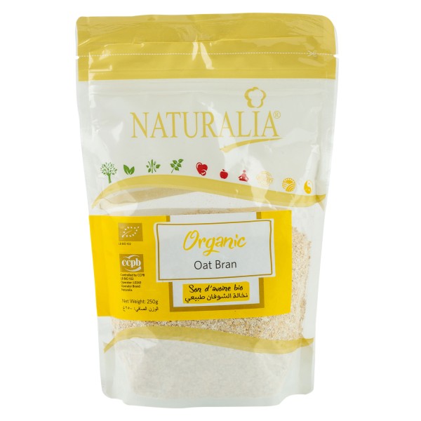 Naturalia Organic Oat Bran 250G 296687-V001 by Naturalia