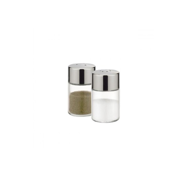 TESCOMA MINI SALT SHAKER AND PEPPER POT SET  CLUB  9CM