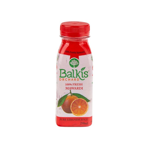 Balkis Orange Mawardi Juice Bottle 250ml 297368-V001 by Balkis Orchard
