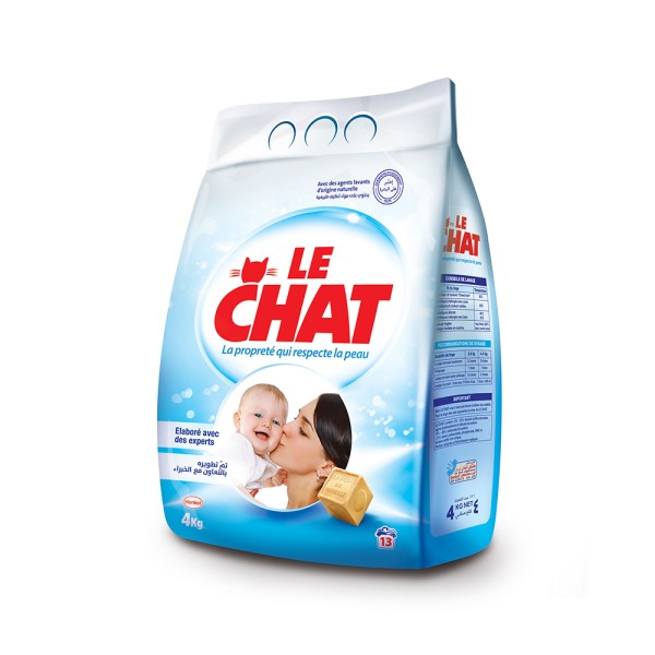 Le Chat Powder Laundry Detergent Regular 4 KG 304729-V001 by Le Chat
