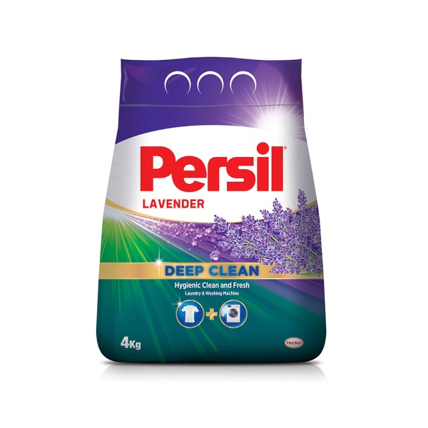 Persil Lavender Powder Laundry Detergent 4Kg, Laundry Detergent Powder with Deep Clean Plus Technology 304777-V003 by Persil