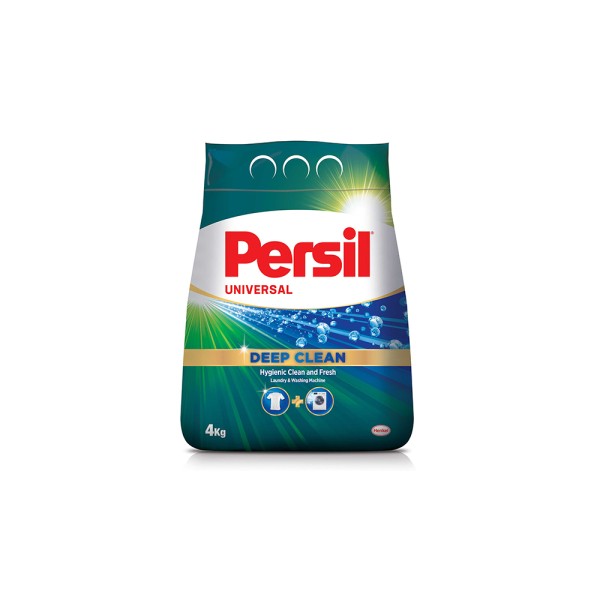Persil Universal Powder Laundry Detergent 4Kg, Laundry Detergent Powder with Deep Clean Plus Technology 304778-V003 by Persil