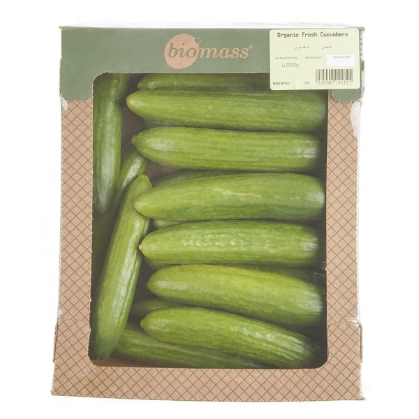 Biomass Organic Big Cucumbers 1 Kg 324141-V001 by Biomass