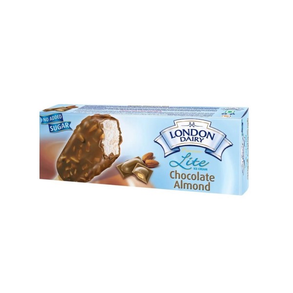 LONDON DAIRY ALMOND STICK LITE ICE CREAM