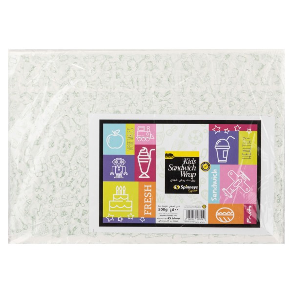 Spinneys Kids' Sandwich Paper 500G 325362-V001 by Spinneys Essentials