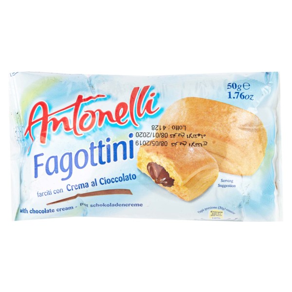 Antonelli Croissant With Chocolate Filling 50G 330131-V001 by Antonelli