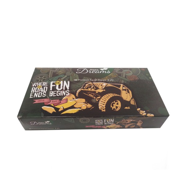 Dreams Facial Tissues Car Edition 332494-V001 by Sanita