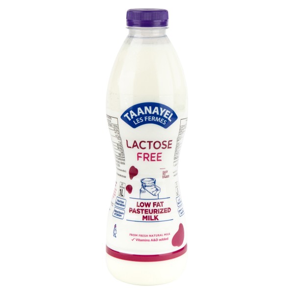 Taanayel Les Fermes Low Fat Lactose Free 1L 338179-V001 by Taanayel Les Fermes