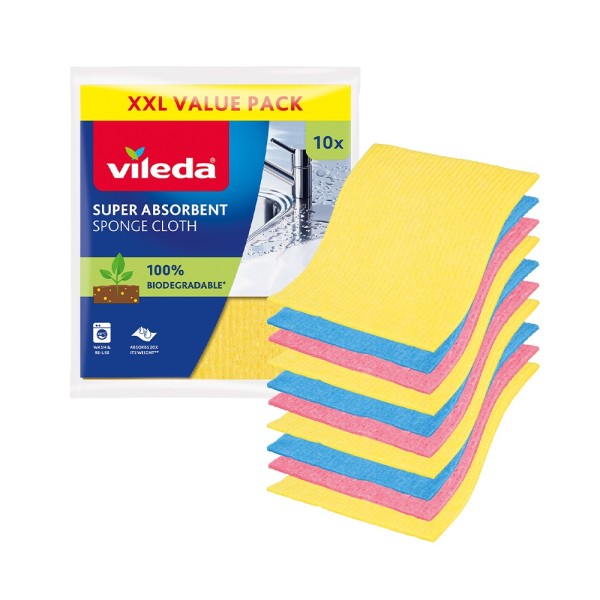 VILEDA 7XSPONGE CLOTH+3 FREE
