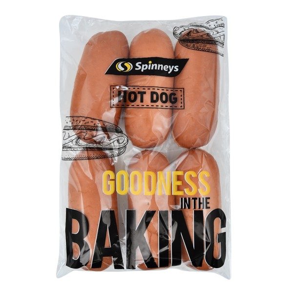 Spinneys Hot Dog Bread 341404-V001 by Spinneys Bakery