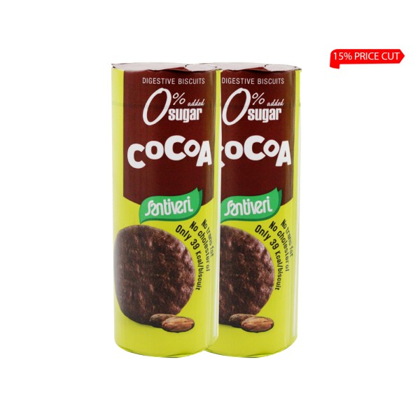 SANTIVERI 2 DIGESTIVE COCOA SAVE-15PCUT