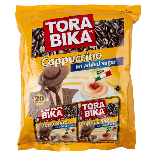 Torabika Cappuccino No Sugar Sachet 25G 351921-V001 by Tora Bika