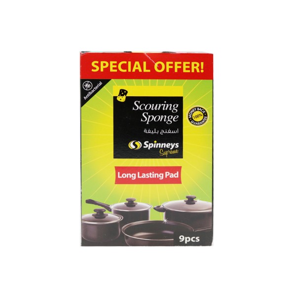 SPINNEYS ESSENTIALS ANTI BACTERIAL NAIL PROT SPONGE