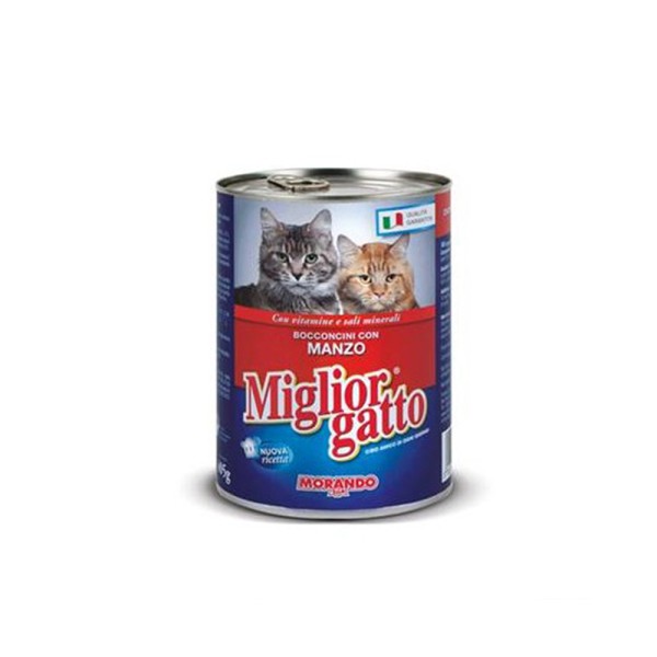 CAT FOOD BEEF MANZO 353088-V001 by Miglior Cane