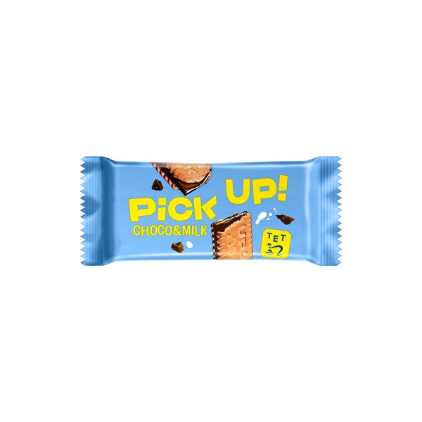 PICK UP CHOCO +MILK SINGL BAR 355809-V001 by Bahlsen