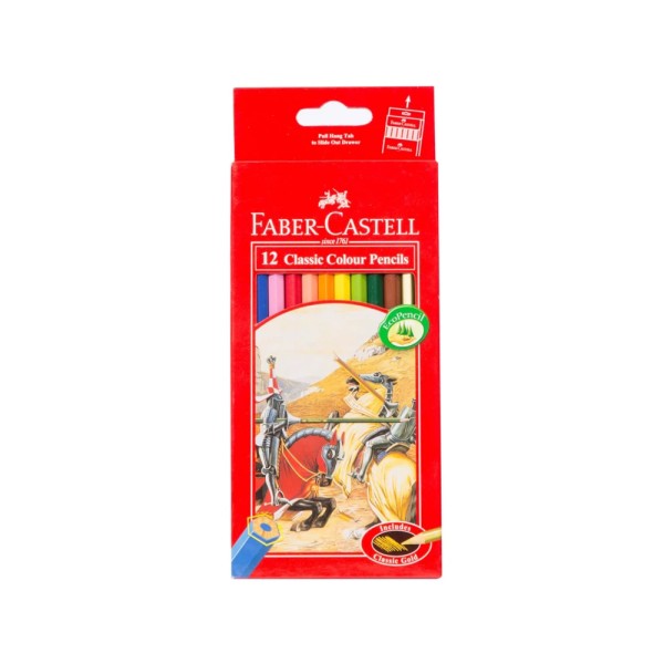 FABER CASTELL COLORING PENCIL CLASSIC LONG