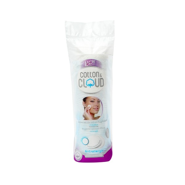 LADY CARE COTTON + CLOUD 70PADS