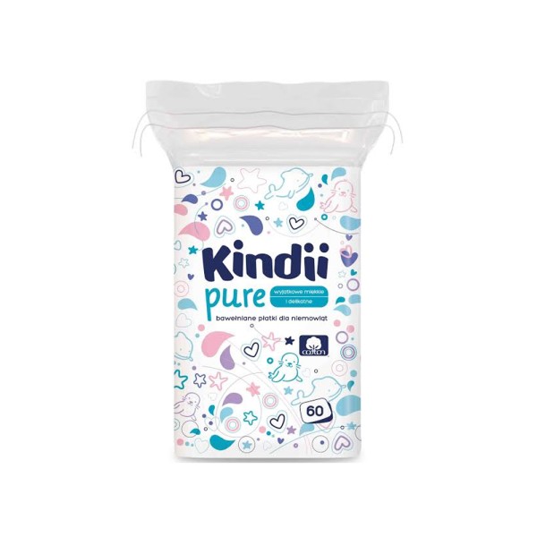 CLEANIC COTTON BABY PADS KINDII RECT