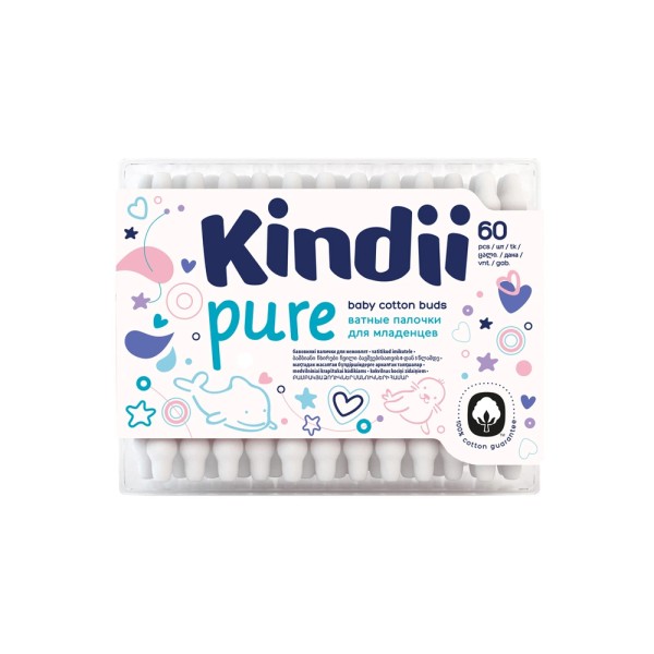 CLEANIC COTTON BUDS KINDII BABY BUDS