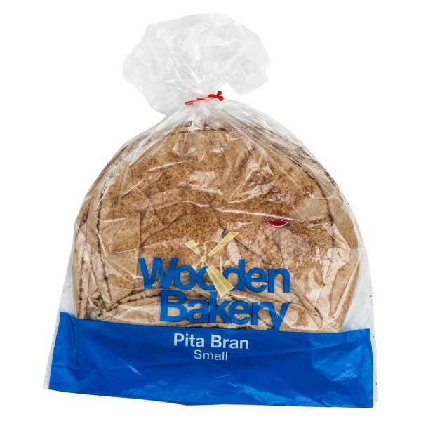 Wooden Bakery Pita Bran Small 7 Loaves 360G 368015-V001 by Wooden Bakery