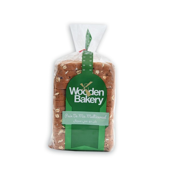 Wooden Bakery Pain De Mie Multicereal Bag 400g 368037-V001 by Wooden Bakery