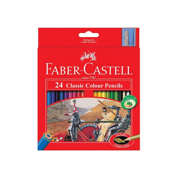 FABER CASTELL COLORING PENCIL CLASSIC LONG