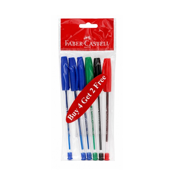 FABER CASTELL FIX BALL POINT PEN 4+2