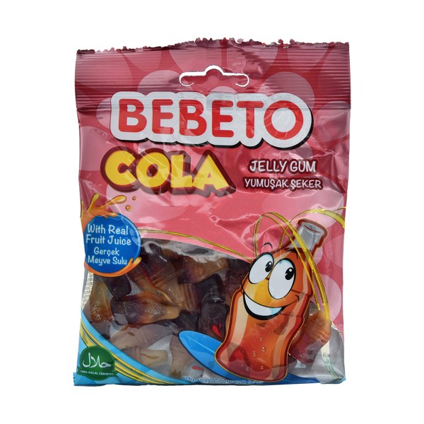 Bebeto Kervan Jelly Gum Drink Cola - 80G 372061-V001 by Bebeto