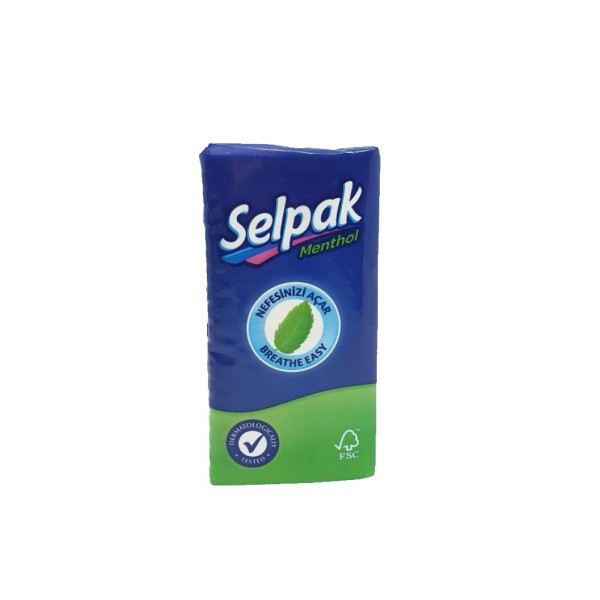 Selpak Hanky Mentholated 10pc 375910-V001 by Selpak