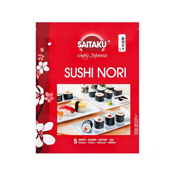 SUSHI NORI SEAWEED 5 SHEETS 377875-V001 by Saitaku