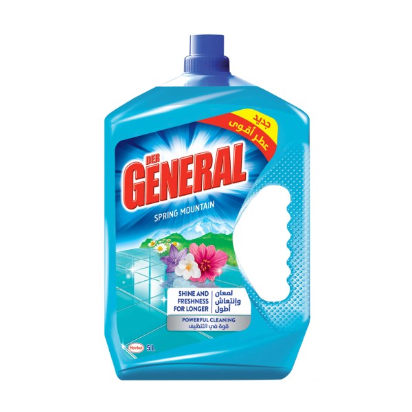 Der General All purpose Cleaner Liquid  New Shine  & Freshness with Stronger Perfume  5L Spring Mountain 379782-V001 by Der General