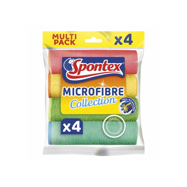 SPONTEX SPONTEX MICROFIBER 3+1FREE