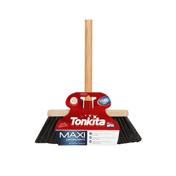 TONKITA OUT BROOM MAXI WOOD HAND