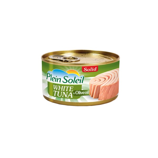 PLEIN SOLEIL WHITE MEAT TUNA IN VEG OIL