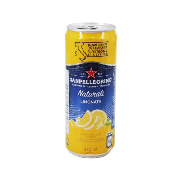 SAN PELLEGRINO SPARKLING LIMONATA CAN