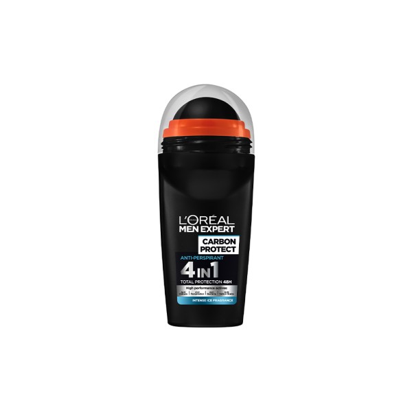 L'Oreal Paris Men Expert- Carbon Protect 4 in 1 Total Protection - Deodorant Roll-On 387354-V001 by L'Oreal
