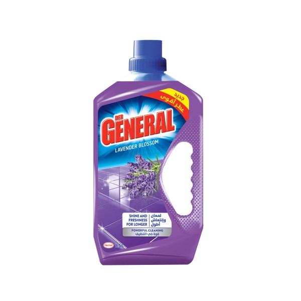Der General All purpose Cleaner Liquid  New Shine  & Freshness with Stronger Perfume  1,5L Lavender 388423-V001 by Der General