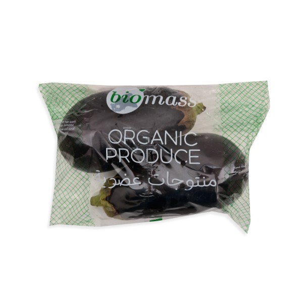 Biomass Organic Round Eggplant per Kg 392538-V001 by Biomass
