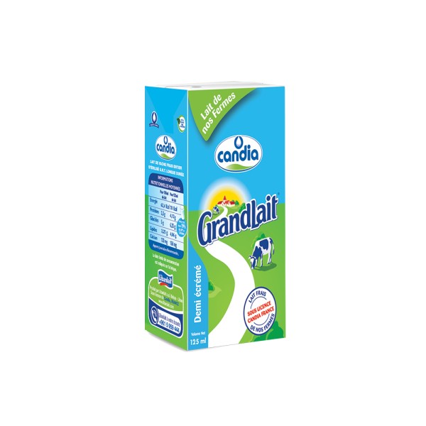 Candia Milk Demi Ecreme 125ml 397055-V001 by Candia