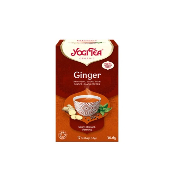 YOGI ORG GINGER TEA BAGS